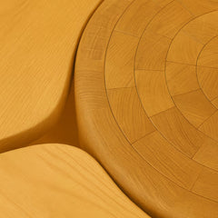 Modern Wooden Natural Coffee Table