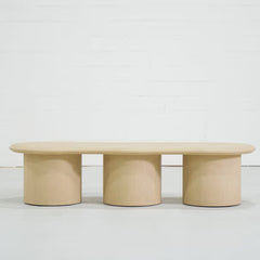 Write an Modern Natural Coffee Table