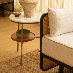 Marble Round Coffee Table