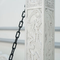 Mango Wooden White Wash Swing
