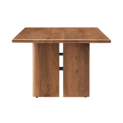 Wood Coffee Table in Walnut Finish