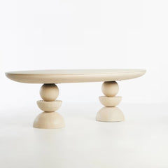 Natural Sculptural Dining Table – 6 Seater