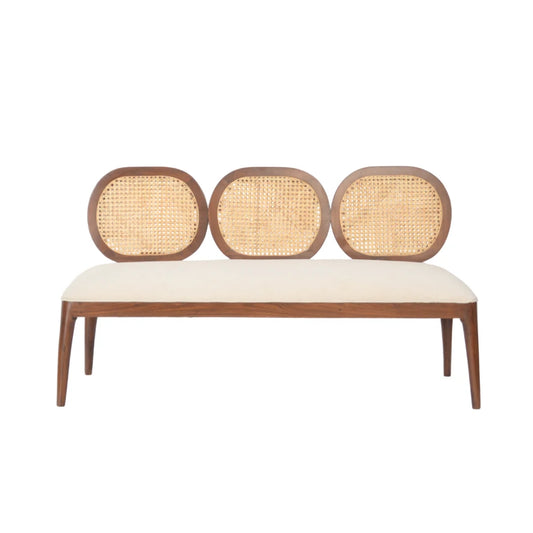 Modern Cane Bench