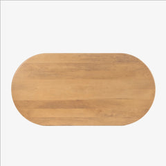 Wooden Modern Natural Finish Dining Table