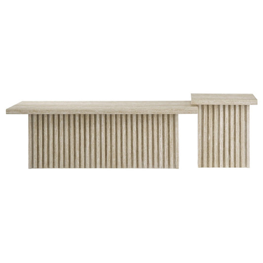 Tatvaacasa Nesting Coffee Tables Set of 2 in