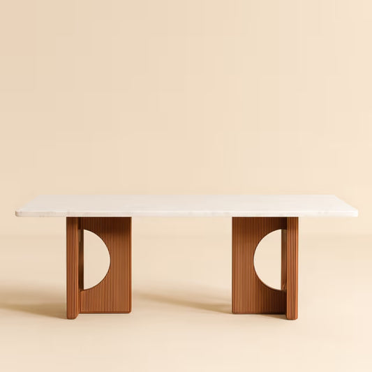 Marble Top Dining Table