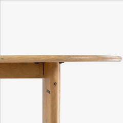 Wooden Modern Natural Finish Dining Table