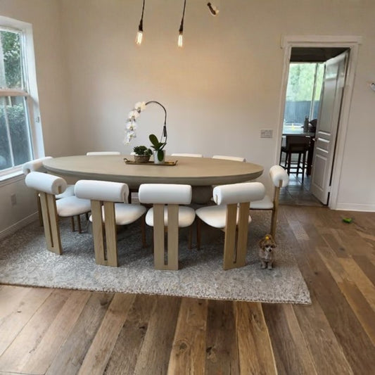 Natural Sculptural Dining Table – 6 Seater