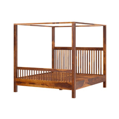Sheesham Wood Canopy Bed