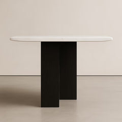 Marble Dining Table White Top