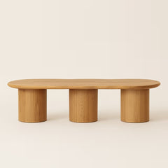 Write an Modern Natural Coffee Table