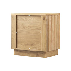 Linea Casa 1-Drawer Bedside Table, Oak