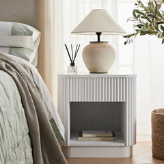 Linea Casa 1-Drawer Bedside Table, Oak