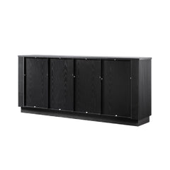 Linea Casa Large 4-Door Sideboard, Black