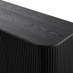 Linea Casa Large 4-Door Sideboard, Black