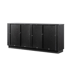 Linea Casa Large 2-Door Sideboard with Drawers, Black