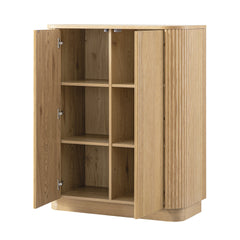 Linea Casa Tall Cabinet, Oak