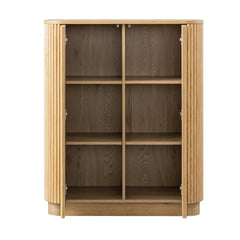 Linea Casa Tall Cabinet, Oak
