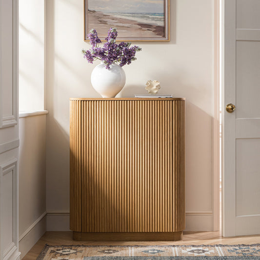 Linea Casa Tall Cabinet, Oak