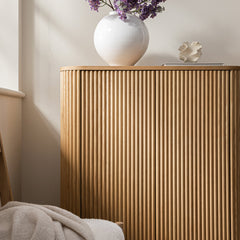Linea Casa Tall Cabinet, Oak