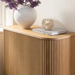 Linea Casa Tall Cabinet, Oak