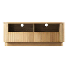 Linea Casa 120cm TV Unit with Drawers, Silver Oak
