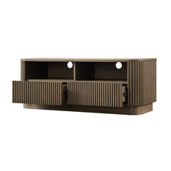 Linea Casa 120cm TV Unit with Drawers, Silver Oak