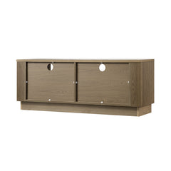 Linea Casa 120cm TV Unit with Drawers, Silver Oak