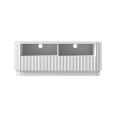 Linea Casa 120cm TV Unit with Drawers, Silver Oak