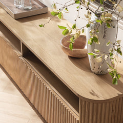 Linea Casa 162cm TV Unit with Drawers, Oak