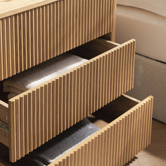 Linea Casa Chest of 3 Drawers, Oak