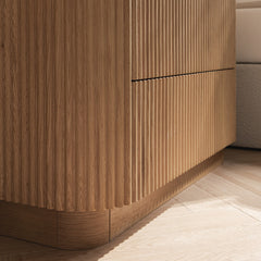 Linea Casa Chest of 3 Drawers, Oak