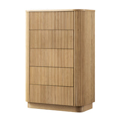 Linea Casa Chest of 5 Drawers, Oak