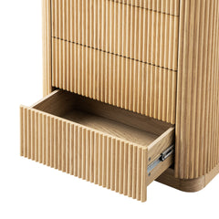 Linea Casa Chest of 5 Drawers, Oak