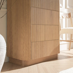 Linea Casa Chest of 5 Drawers, Oak