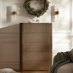 Linea Casa Chest of 5 Drawers, Oak