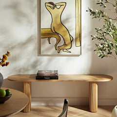 Linea Casa 150cm Dining Bench, Oak