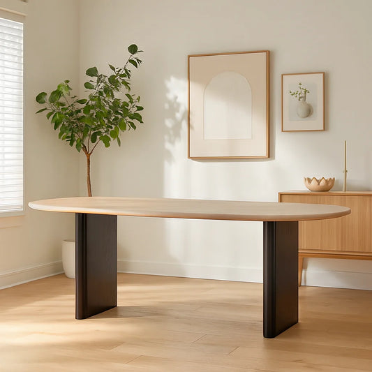 Luxury Modern Oval Dining Table