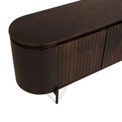 Tatvaacasa TV Cabinet Dark Brown