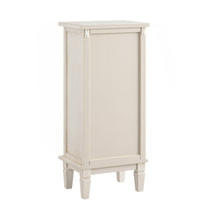 Signature Whitewashed Carved Bathroom Cupboard