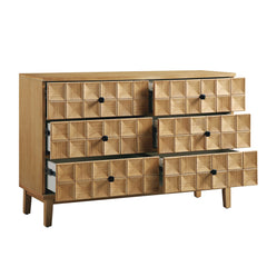 Everyday Chest of 6 Drawers, Natural