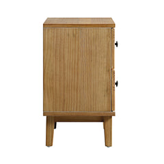 Everyday 2-Drawer Bedside Table, Natural