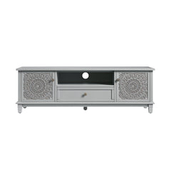 Signature Whitewashed 150cm Wide TV Unit