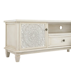 Signature Whitewashed 200cm Wide TV Unit