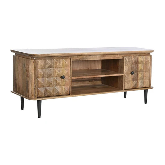 Tatvaacasa Tropical Design TV Cabinet in Solid Wood