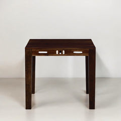 Sheesham Wood 2 Seater Dining Table In Teak Finish